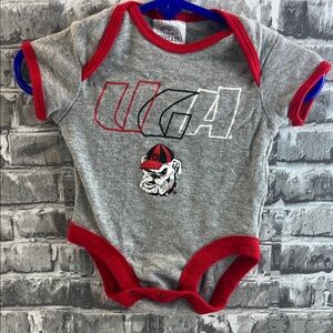 Baby Georgia Bulldogs‎ onesie